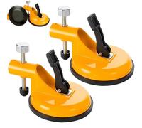 Regolabile Height Setter, Floor Gap Fixer Tool Professional Countertop Leveling Tool with Vacuum Suction Cups for Seam Alignment, CounterTop Installation & Repair (Yellow 2PCS)
