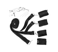 Regolabile Lavabile Non Lineare Camera Da Letto Yoga Sport Nero Comfort Nylon Fitness Cintura, Ricca Di Funzioni -D5