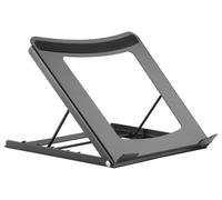 Regolabile Metallo Laptop Stand fino A 38.1cm, Nero - LAPSTAND-1