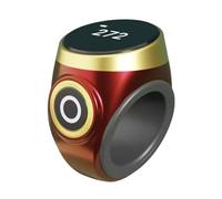 Regolabile per Smart For Ring: contatore digitale per promemoria di preghiera, LED impermeabile per Tasbih con vestibilità personalizzata, strumento elettronico per conteggio delle dita per il culto