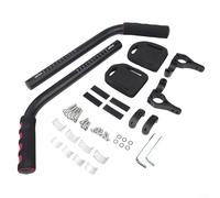 Regolabile per TT per Aero per barre per strada e montagna per bici, - Alluminio per manubrio da triathlon con poggiamani, - Adatto a tubi da 22 mm-26,5 mm, - Nero (tipo 0608)