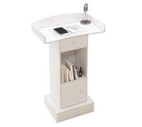 Regolabile Podio Stand Professionale Presentat Leggio per Matrimoni Ricevimento De ed Eventi Piattaforma Altoparlante Portatile per Accogliere i Clienti