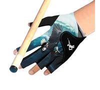 Regolabile Pool Mittens, Quick Drying Left Hand Glove, Breathable Billiard Lightweight Accessory for Pools snoker, Left/right Use | Ideal Men Women Cue Sport Practice Tournament Play Indoor Recreat