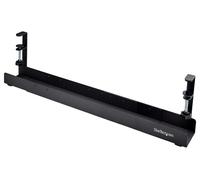 Regolabile Sotto Scrivania Gestione Cavo Vassoio, Nero - CALB-DESK-CABLE-TRAY
