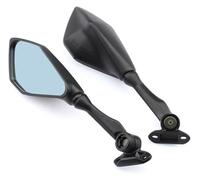regolabile specchietti manubrio Per K&awasaki Per Ninja250 2011 2012 2013 2014 2015 2016 2017 2018 Specchietto Retrovisore Sinistro E Destro Per Moto Specchietti Retrovisori Laterali(Short blue lens)