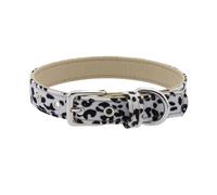 Regolabile Stampa Leopardo Fibbia Della Cintura Della Collana Morbido Del Cuoio Del Faux Chokers Collare Per Le Donne Moda Gioielli, As show, corteccia