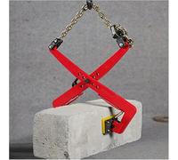 Regolabile Stone Lifting Clamps - Non-Slip & Wear Resistant, Ideal for Concrete Slabs, Hollow Tiles, and Granite(13-27,6 in)