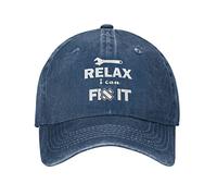 Regolabile Visiera Baseball Don't Worry I Can Fix It Cappello Piatto Classic Cappellino da Baseball per Viaggi Donna Unisex