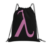 Regolabile Zaino Pieghevole Lambda Gay Liberation P Flag LGBT Pieghevole Zaino per Bambini 36x42cm per Spiaggia,Allenamento,Viaggi Brevi