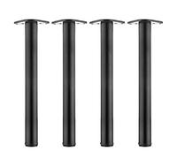 Regolabile31,5 PesanteAcciaioGambe per Mobili da Cucina e ColazioneBarsDurableBlackWorktopSupportFeetforCustomFurniture&DIYProjects