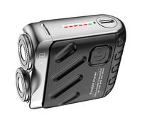 Regolamento elettrico da uomo senza fili, barba impermeabile portatile | Dispositivo ricaricabile tramite USB per rasatura o bagnato, ideale per viaggiare, routine mattutina e cura person