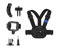 Regolare petto Mount Harness pettorale gilet per tasca 3 telecamere titolare fotografia facile da indossare e stabile staccabile