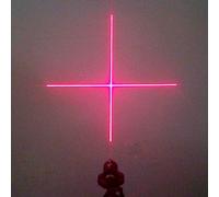 regolata 12x45mm Croce laser Modulo 200mW 650nm Laser a diodo rosso/AC + Supporto + adattatore