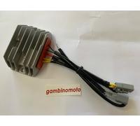Regolatore 12V/30A a ponte c/cavi e connettori Deutsch c/circuito spia x statore