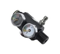 Regolatore a doppio manometro regolabile pneumatico con valvola dell'aria della stazione di riempimento a spillo, uscita regolata da 0 a 3000 psi M18*1,5, 5/8"-18UNF(5-8 with pin)