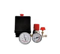 Regolatore AC 240V Interruttore di controllo della pressione pompa del compressore d'aria for impieghi gravosi Valvola dell'aria a 4 porte 90-120PSI con manometro