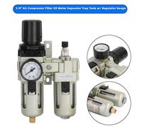 Regolatore Aria Compressa 3/8" Filtro Acqua Olio Separatore AC3010-03 IT Y H7