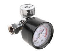 Regolatore Aria Spray Da 1/4" Con Manometro E Pressostato Valvola