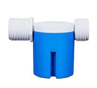 Regolatore automatico del livello dell'acqua,Valvola galleggiante per piscina,Plastica DN25 Blu, garantendo prestazioni durature,Serbatoi d'acqua Torri Sistemi Solari Servizi igienici Riscaldare