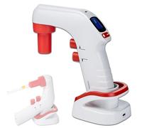 Regolatore automatico motorizzato per pipette, 0,1-100 ml, pipettatore elettronico da laboratorio con display digitale, 6 velocità regolabili per esperimenti chimici di biologia