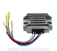 Sgr Cagiva Mito 125 12v 12a Monofase No Sensor With Cable 4172503 Regulator/rectifier Nero