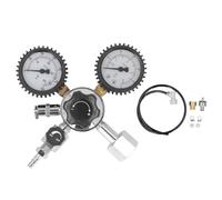 Regolatore CO2 per Acquario W21.8, Alluminio e ABS, Kit Completo con Tubo e Valvola 33gr 95gr - Controllo Preciso del CO2, Installazione Facile, Ideale per Impianto CO2 Acquascap