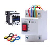 Regolatore completamente automatico della pompa dell'acqua DF-96DK 220 V 25 A con 18 A per protezione e 3 sonde, controllo del livello in ABS ignifugo per fosse igieniche domestiche e piscine, alta