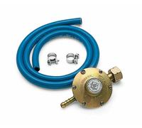 Regolatore D92 a bassa pressione con tubo e fascette per bombola gas Italia