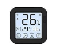 Regolatore del condizionatore d'aria Tuya Smart, termostato con monitor del sensore di umidità della temperatura di controllo dell'app del display LCD
