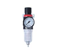Regolatore del filtro dell'aria AFR-2000 da 1/4'', compressore, manometro for la separazione dell'olio e dell'acqua, con connettore PC, valvola a cassetto PM20(AFR2000 PC6 W)