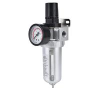 Regolatore del filtro dell'aria compressa Kit di estensione del kit di pressione Separatore d'acqua con tazza di contenitore trasparente per sistemi pneumatici Materiale in lega (SFR200)