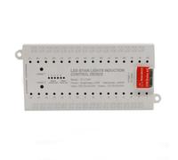 Regolatore del sensore di movimento della scala a 32 canali 12V/24V Dimmer | Regolabile e ritardo, luminosità a 5 livelli, supporta 32 passi, include 2 sensori PIR, per una potenza massima di 400 W