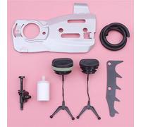 Regolatore della piastra della barra di guida della catena, tappo dell'olio della linea F, adatto for motosega Hus 353 346XP, pezzo di ricambio 537215202