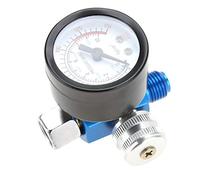 Regolatore della pressione dell'aria 1/4 "Pistola per verniciatura a spruzzo Manometro pneumatico per pistola Accessorio per pistola a spruzzo