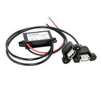 Regolatore di alimentazione del modulo del convertitore CC CC da 12 V 24 V a 5 V 3 A 15 W for caricatore for auto Doppia uscita USB(12V-5V 3A 2USB U2)