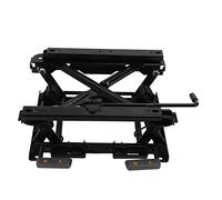 Regolatore di Altezza sedili Auto, Guida Scorrimento 155mm, Regolatore sedili Camion, Base Sollevamento Sedile, Lega Acciaio, per Veicoli Guida Destra, Auto, Camion, SUV, Proprietari, autisti