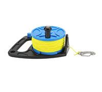 Regolatore di Bobina di Filo di Nylon a Bobina per Immersione Exil Grotta, Materiale Resistente alla Ruggine per un Uso a Lungo Termine (ruota blu)