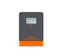 Regolatore di carica del pannello solare MPPT 20A 30A 40A 12V 24V Display LCD automatico adatto for caricabatterie for batterie al litio allagate gel AGM(40A)