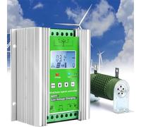 Regolatore di Carica Ibrido Eolico-Solare, MPPT, 12 V, 24 V, 48 V, regolatore di Carica LCD, Solare fotovoltaico da 6000 W a 8000 W, per Eolico, Pannello Solare, Solare Supplement