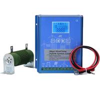 Regolatore di carica ibrido per pannelli eolici e solari, tecnologia MPPT, 12V/24V/48V automatico, compatibile con batterie al gel al piombo, soluzione energetica efficiente per sistemi rinnovabili