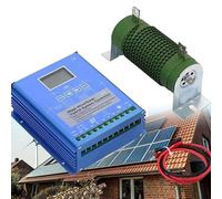 Regolatore di carica ibrido solare eolico MPPT 12000 W 12 V/24 V/48 V rilevamento automatico con display LCD, turbina eolica off-grid e sistema di gestione dell'energia solare