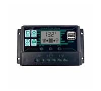 Regolatore di Carica Pannello Solare, 150A 100A 60A 50A 30A 20A 10A MPPT PWM Regolatore solare Char 12V 24V Display LCD 2 porte USB Regolatore batteria pannello solare(150A)