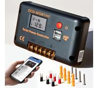 Regolatore Di Carica Pannello Solare PWM 30A per Pannelli Solari E Batterie, Reg