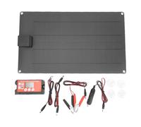 Regolatore di carica per pannello solare, kit di ricarica portatile 30 W per moto, barche, e rimorchi