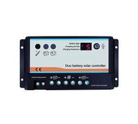 Regolatore di carica PWM 10A 12/24V REGDUO per 2 batterie | EP210 | EPEver