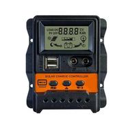 Regolatore di carica solare 10/20/30A for case intelligenti e altro con display HD e protezioni(30A)