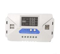 Regolatore di carica solare 12V 24V 30A con display a colori per integrazione del pannello solare Supporta la ricarica a tre fasi e la doppia protezione MOSFET