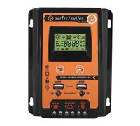 Regolatore di carica solare 12V/24V 30A PWM & MPPT versione corta regolatore di carica della batteria del pannello solare regolatore di carica (50A), regolatore di carica solare, regolatore di carica
