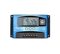 Regolatore di carica solare 12V 24V 36V 48V 60V MPPT Bluetooth Display LCD Doppia USB for batteria al litio al piombo-acido 100A 60A 40A 30A(Only 12V 24V,40A)