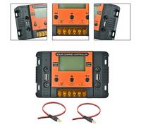 Regolatore di carica solare 30A per impianti 12V 24V con sensore di temperatura